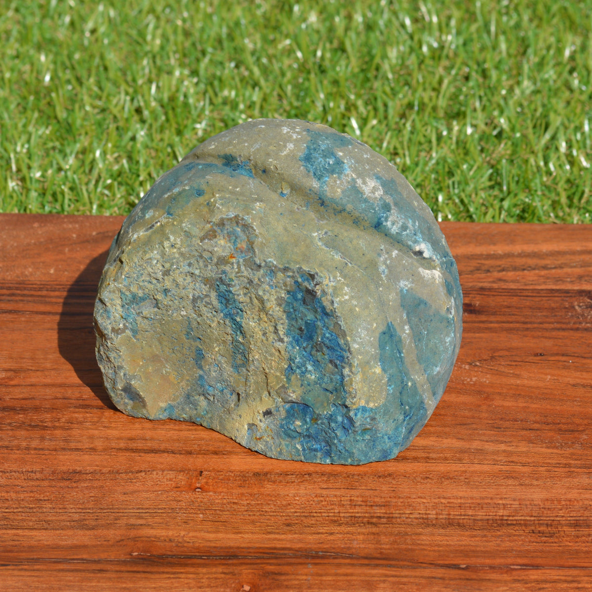 Blauer Achat Geode