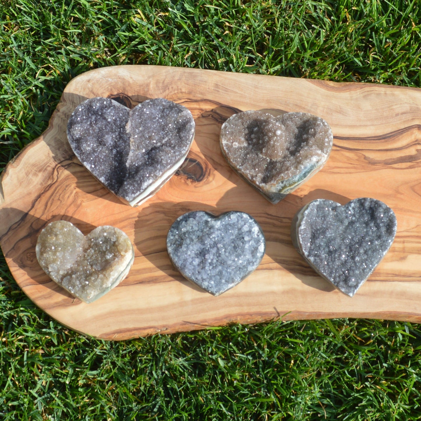 Galaxy Amethystdrusen Herz, wähle deinen Favoriten