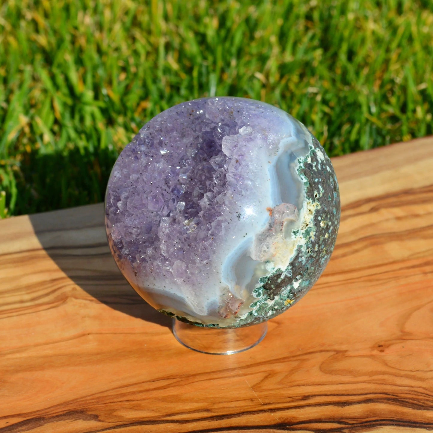 Druzy Amethyst Kugel