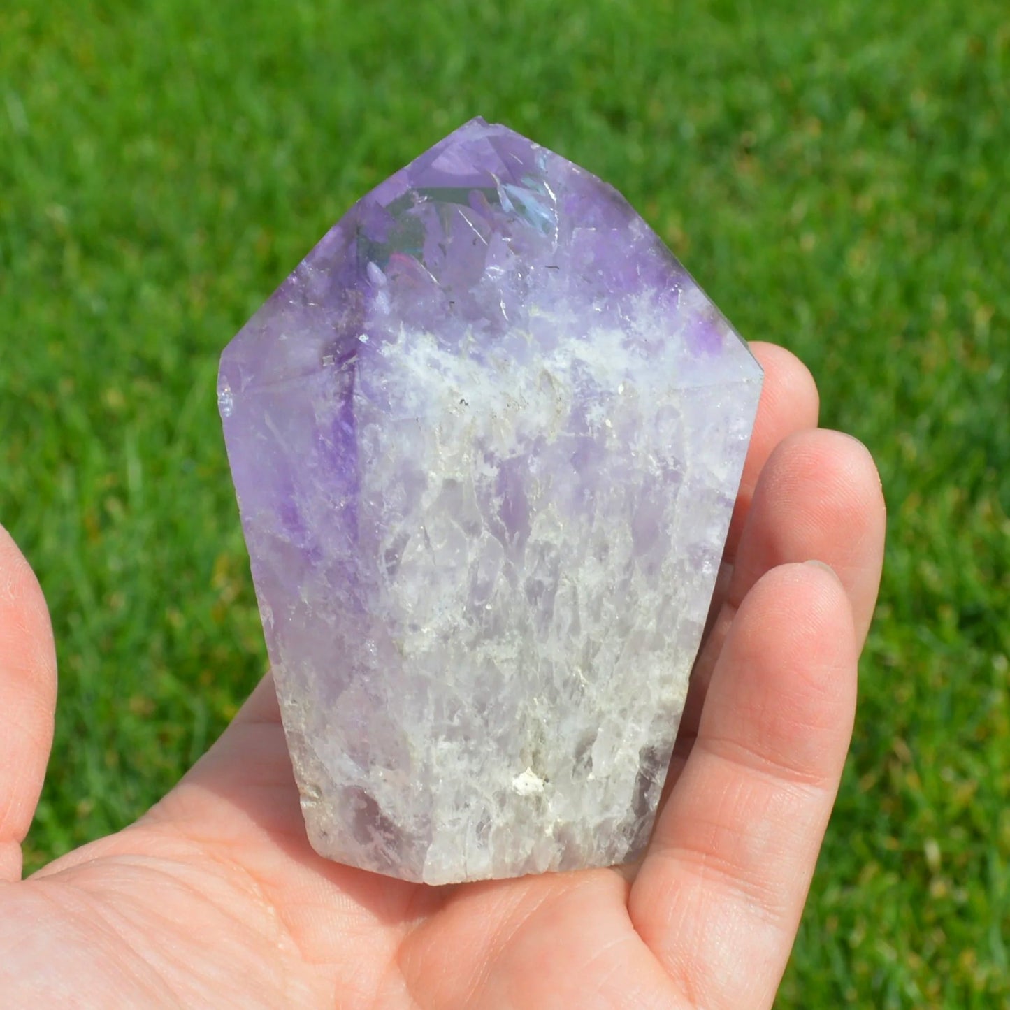 Lavendelamethyst Spitze