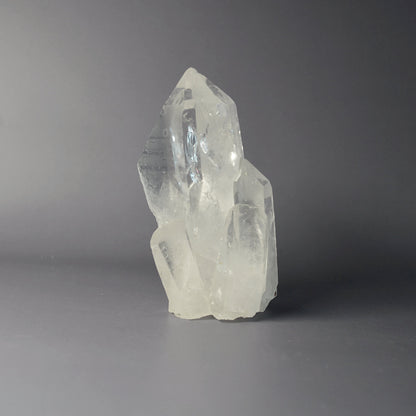 Bergkristall Gruppe mit Regenbogen