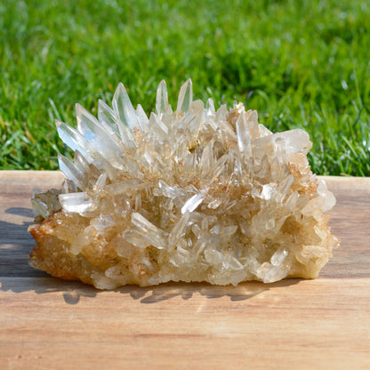 Golden Healer Bergkristall Stufe