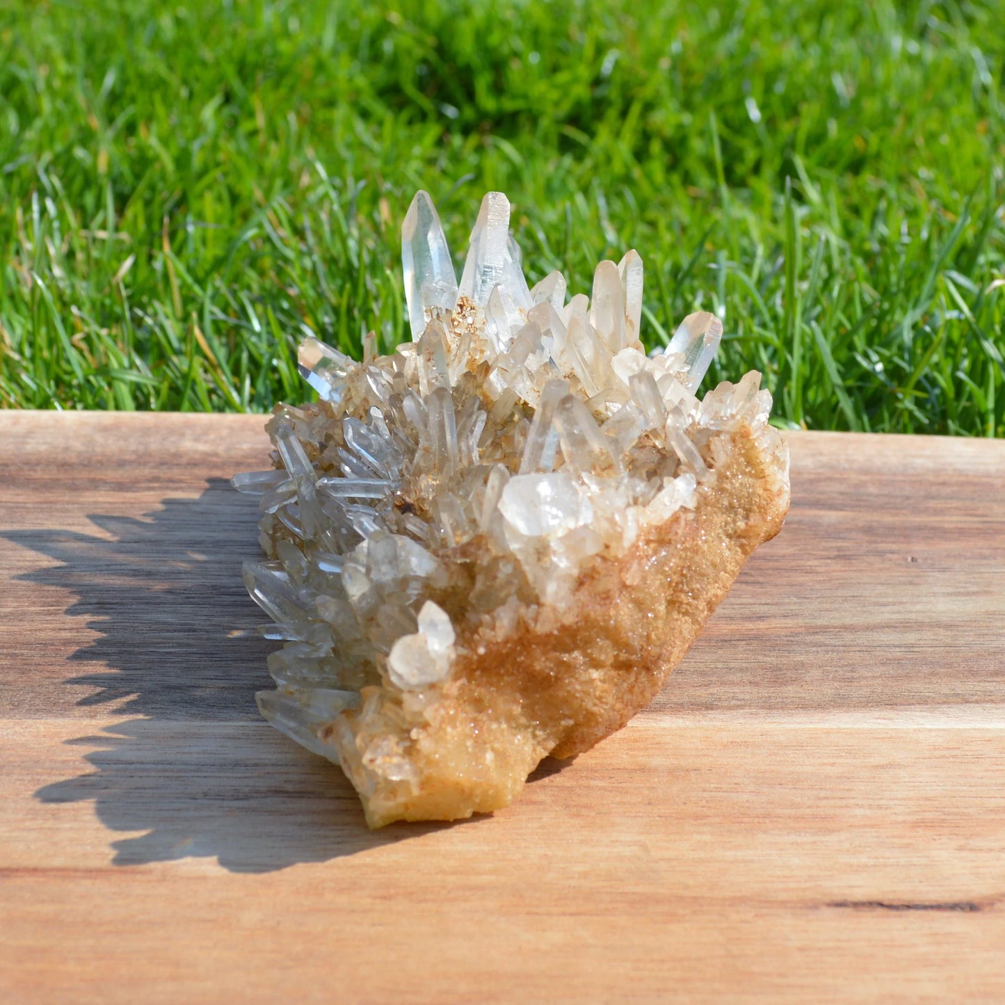 Golden Healer Bergkristall Stufe
