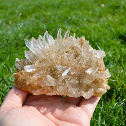 Golden Healer Bergkristall Stufe
