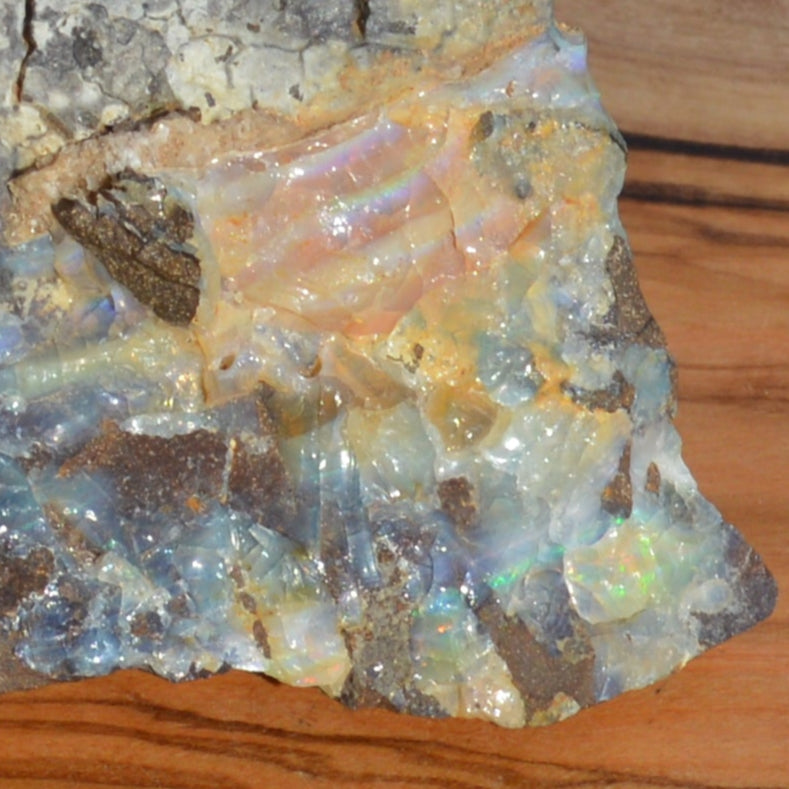 Boulder Opal Rohstein (Groß)