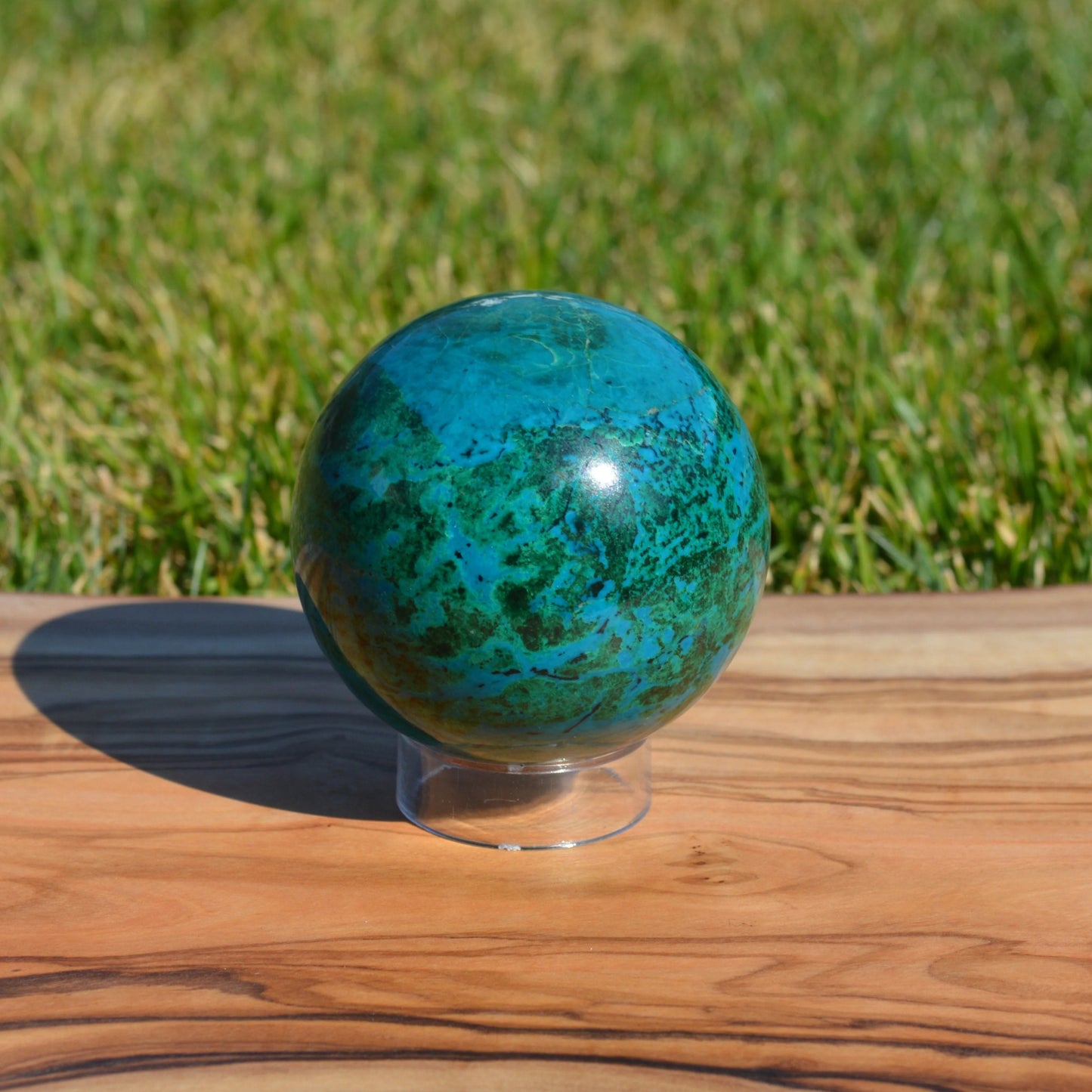 Chrysokoll Malachit Kugel