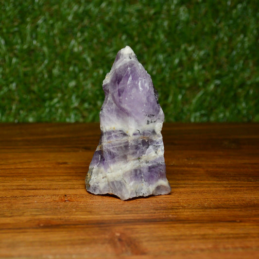Chevron-Amethyst Rohstein