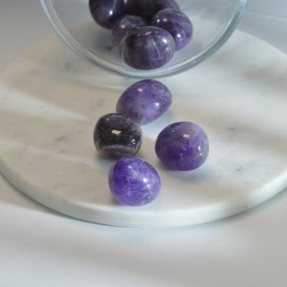 Amethyst Trommelstein