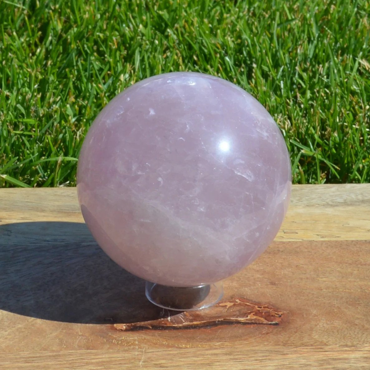 Rosenquarz Kugel