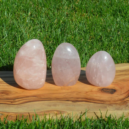 Rosenquarz Freiform - wähle deinen Favoriten