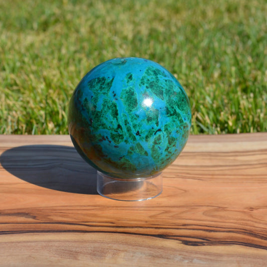 Chrysokoll Malachit Kugel