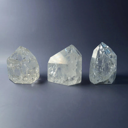 Cracked Rainbow Bergkristall Spitzen