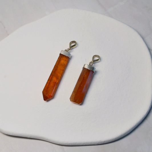 Spessartin Mandarin-Granat Anhänger