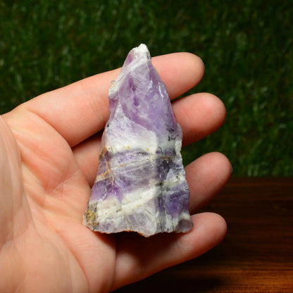 Chevron-Amethyst Rohstein
