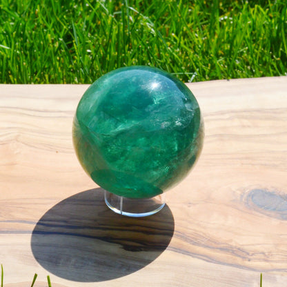 Grüne Fluorit Kugel
