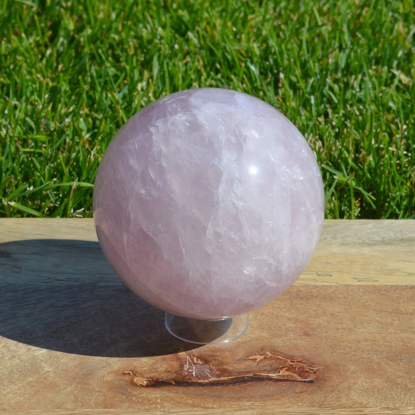 Rosenquarz Kugel