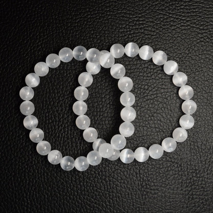 Selenit Armband - 6mm, 8mm