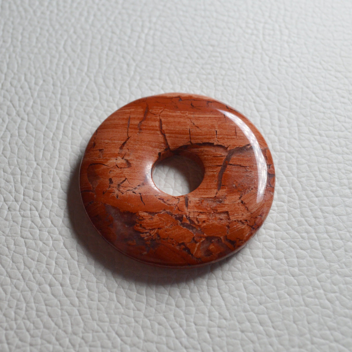 Brekzien Jaspis Donut - 45mm