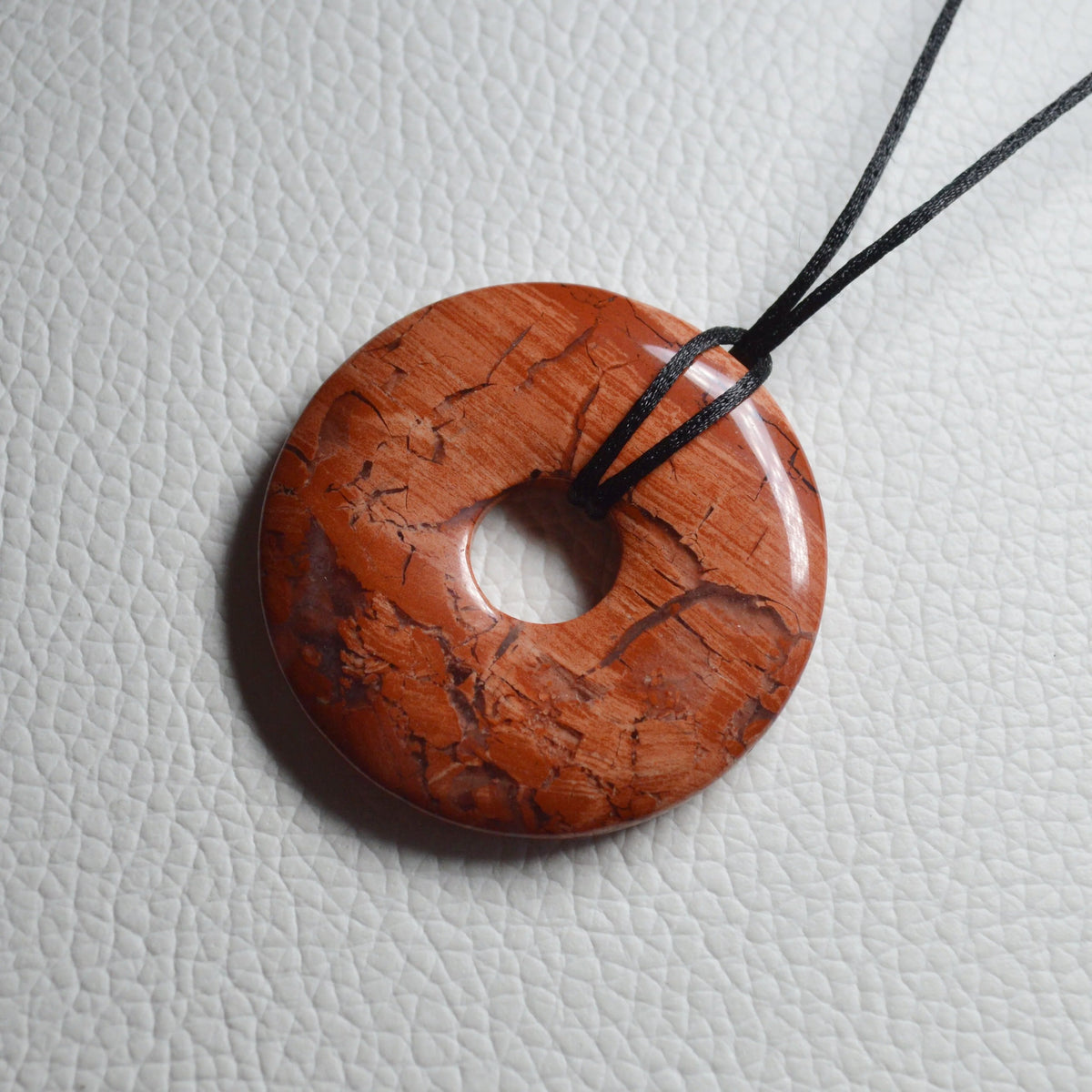 Brekzien Jaspis Donut - 45mm