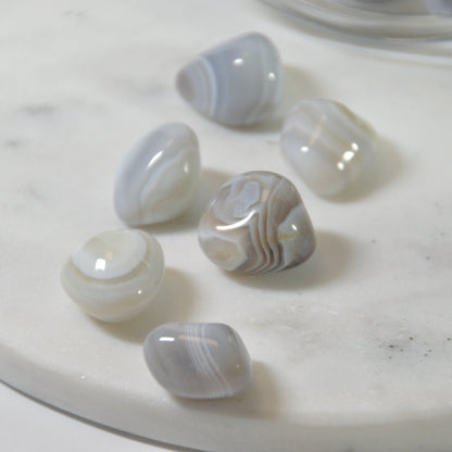 Botswana Achat Trommelstein