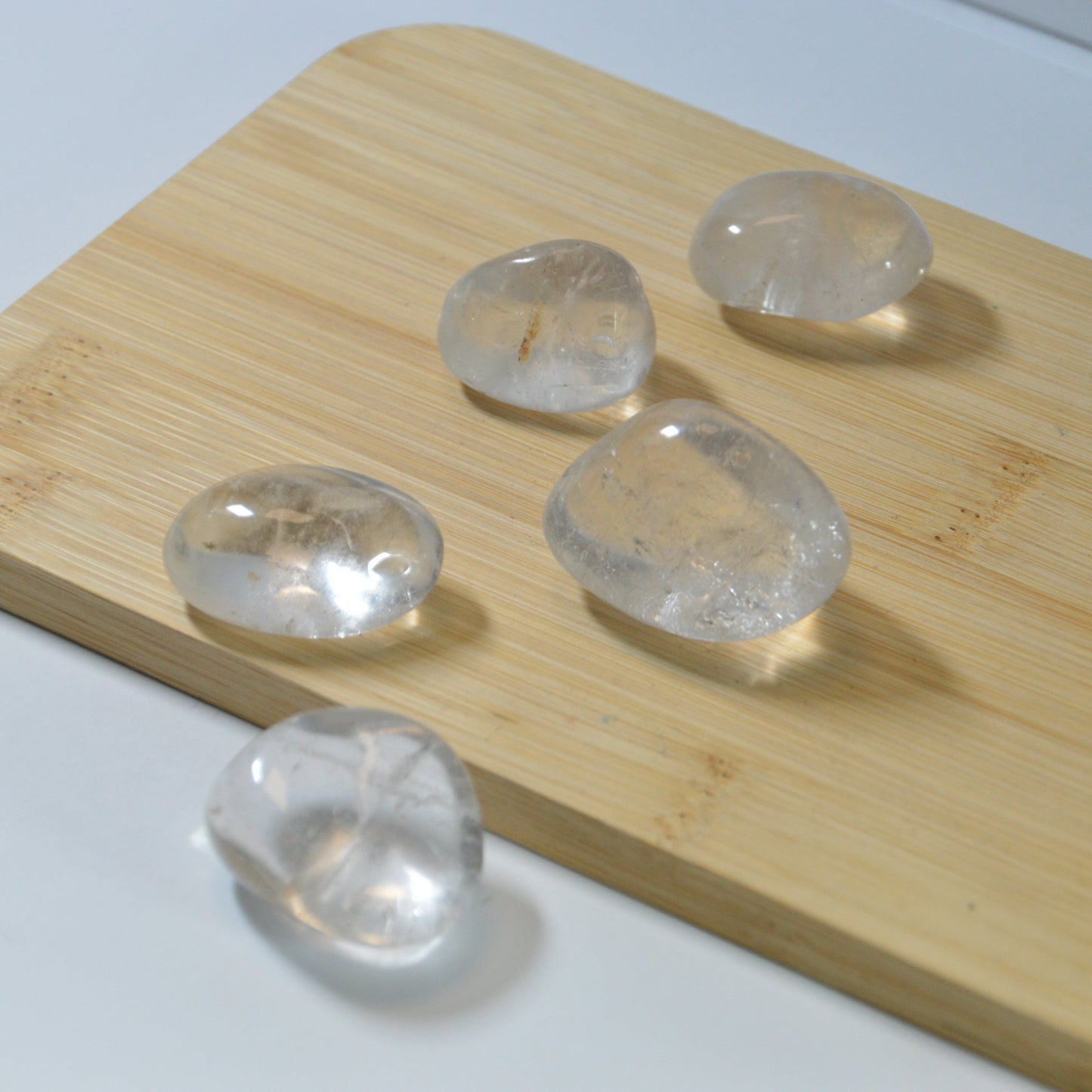 Bergkristall Trommelstein