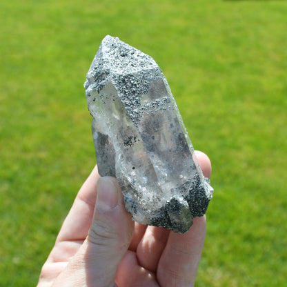 Bergkristall mit Adular - Hohe Tauern