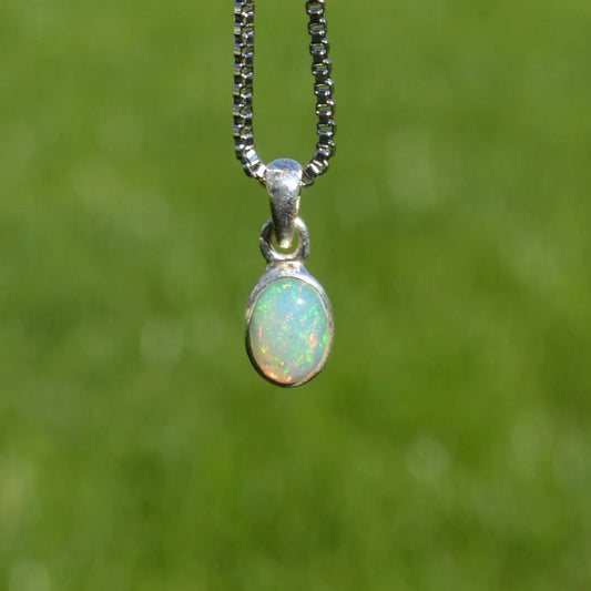 Weißopal Anhänger - Australien