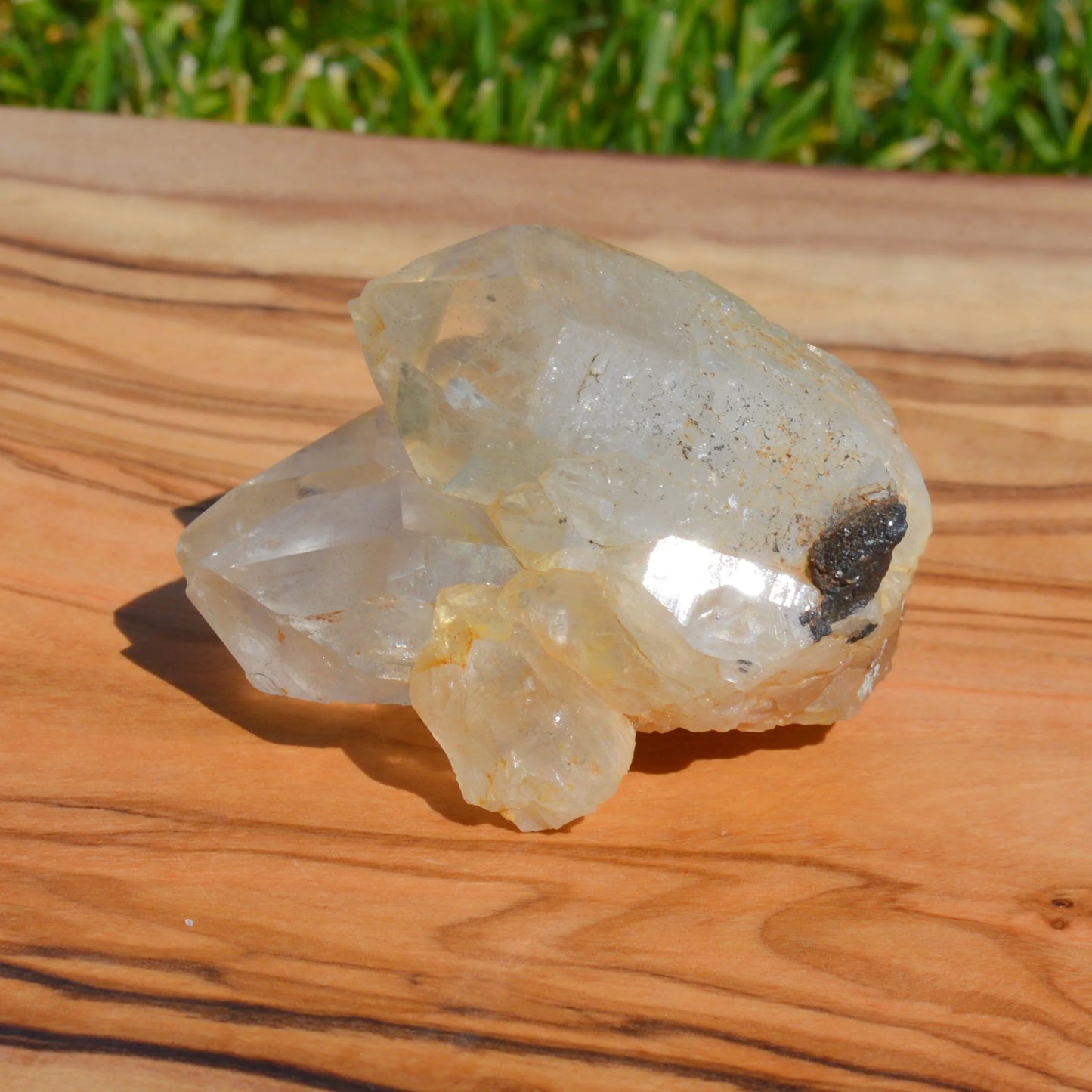 Bergkristall Zwillings Spitze