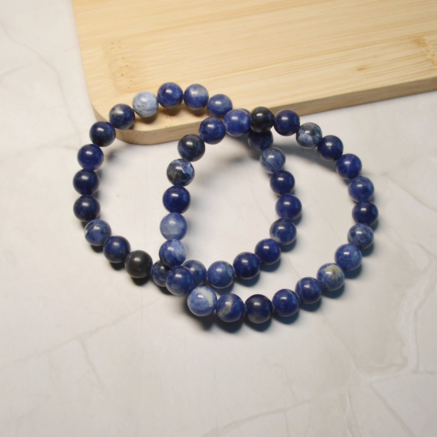 Sodalith Armband - 6mm, 8mm