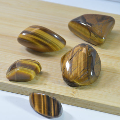 Tigerauge Trommelstein