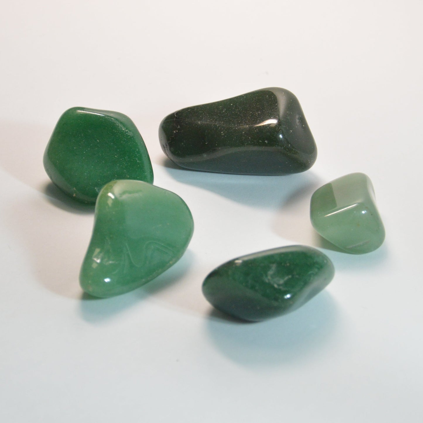 Grüner Aventurin Trommelstein