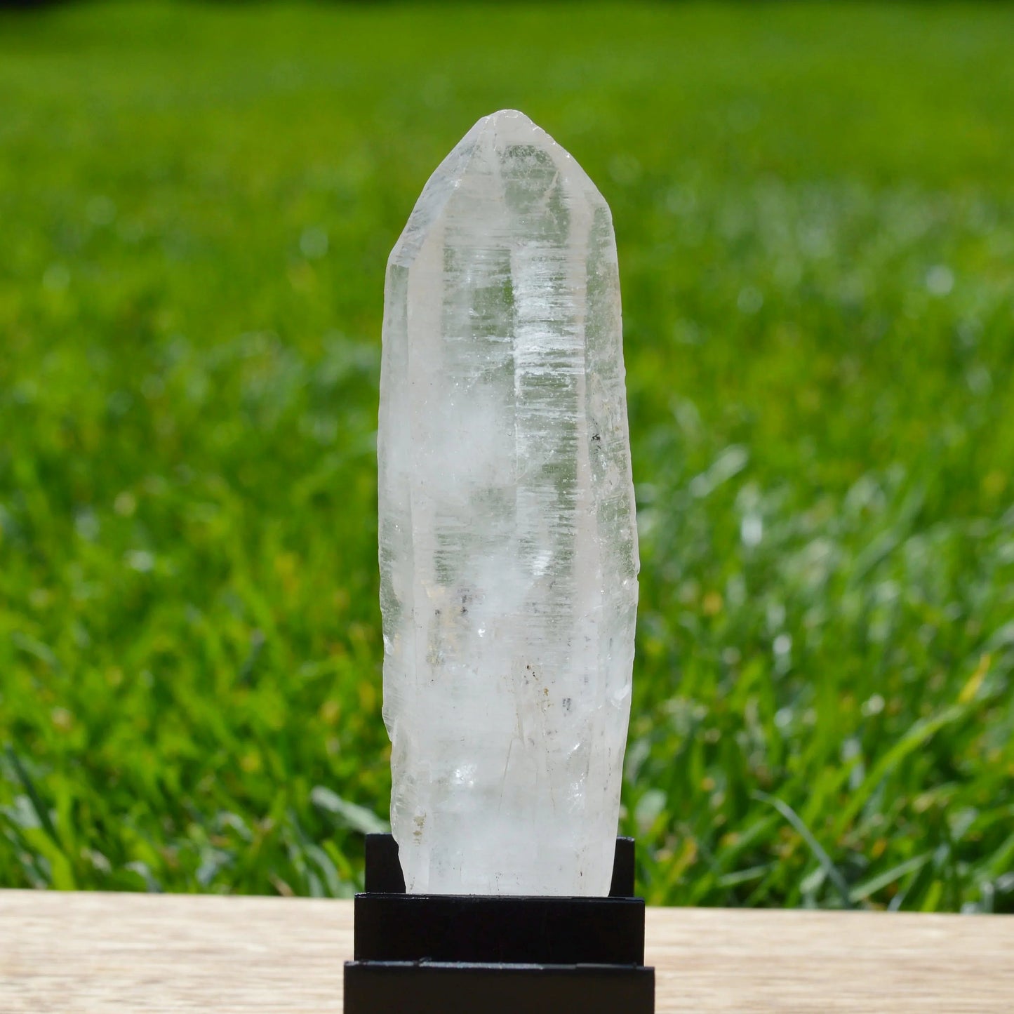 Lemurische Bergkristall Spitze
