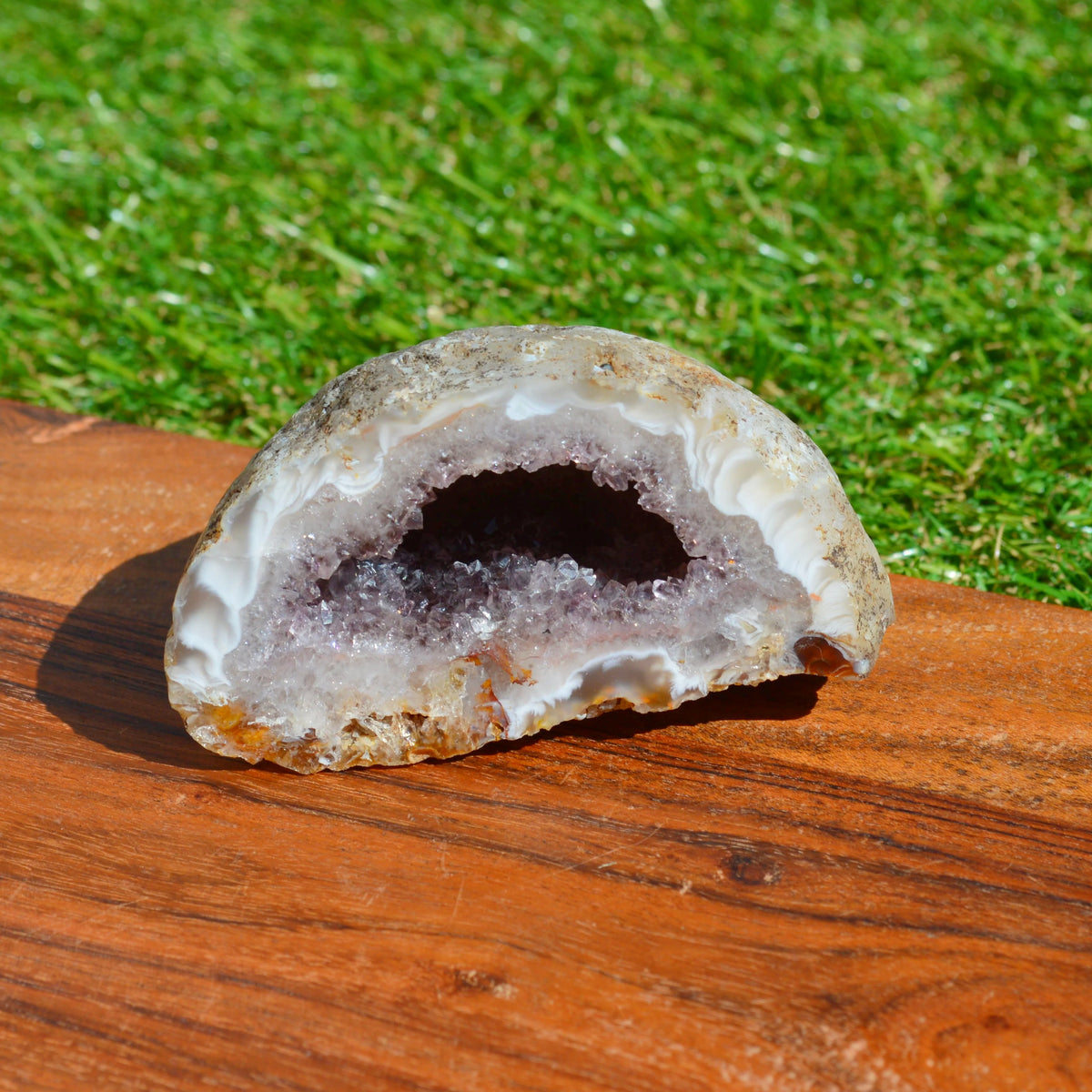 Amethyst-Achatgeode