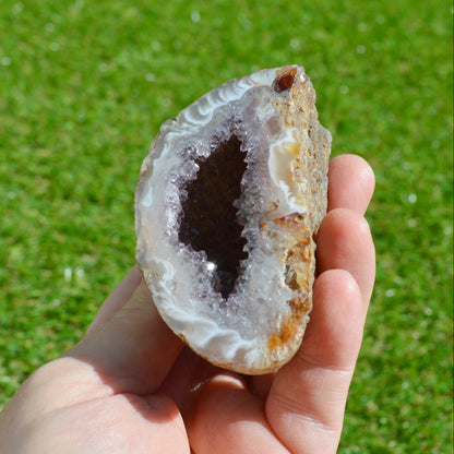 Amethyst-Achatgeode