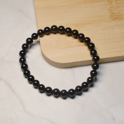 Schörl-Turmalin Armband - 6mm, 8mm