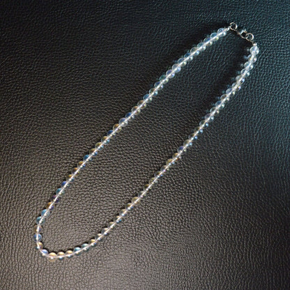 Angel Aura Bergkristall Halskette 45cm - 6mm