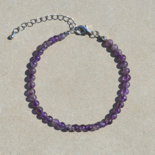 Amethyst Fußkettchen