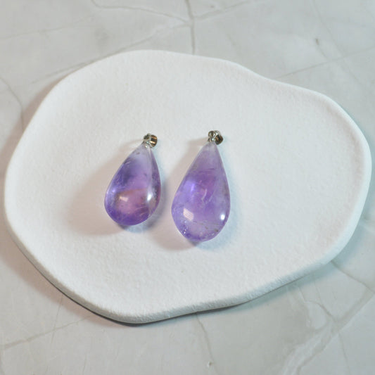 Amethyst Tropfen Anhänger, verschiedene Größen