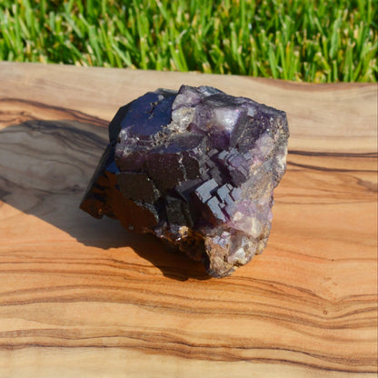 Dunkelvioletter Fluorit