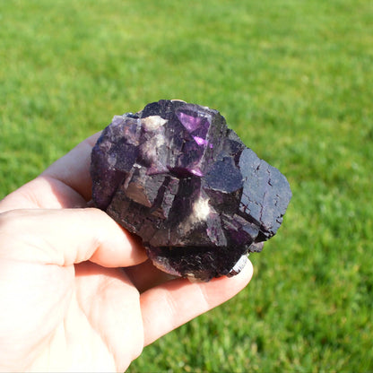 Dunkelvioletter Fluorit