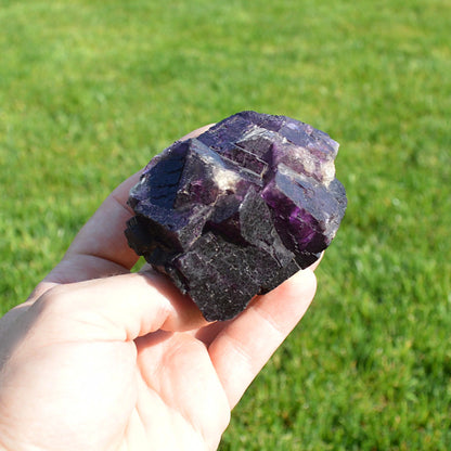 Dunkelvioletter Fluorit