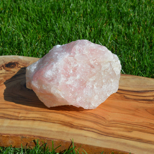 Rosenquarz Rohstein