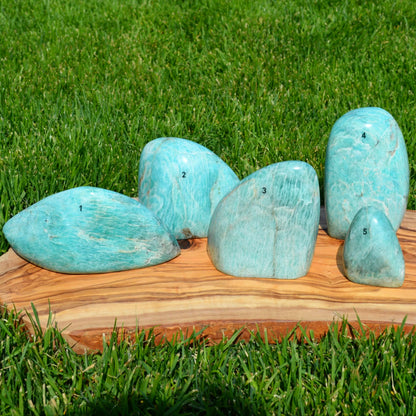 Amazonit Freiform, wähle deinen Favoriten