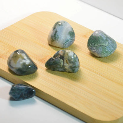 Moosachat Trommelstein