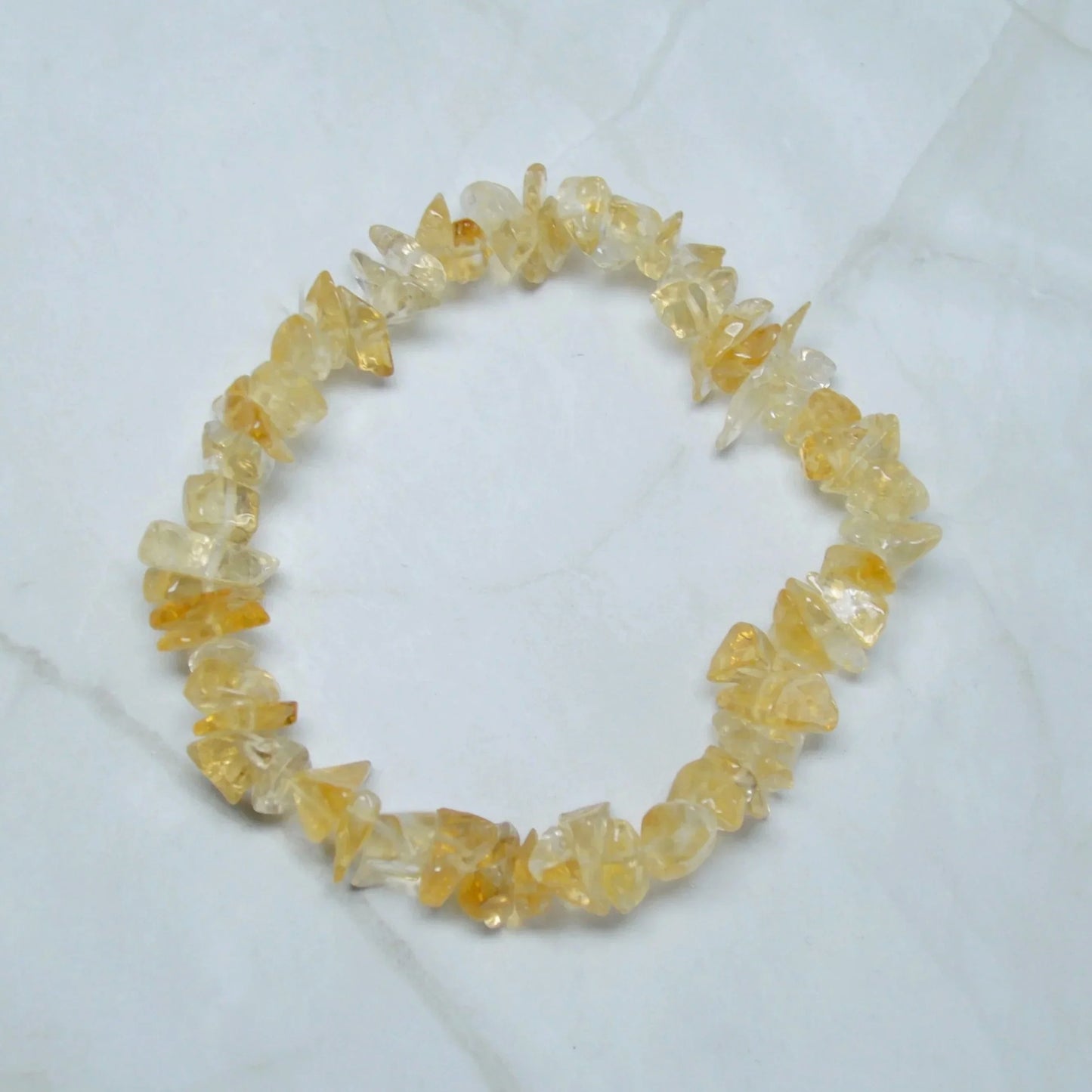 Citrin Splitterarmband (behandelt)