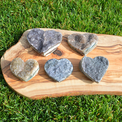 Galaxy Amethystdrusen Herz, wähle deinen Favoriten