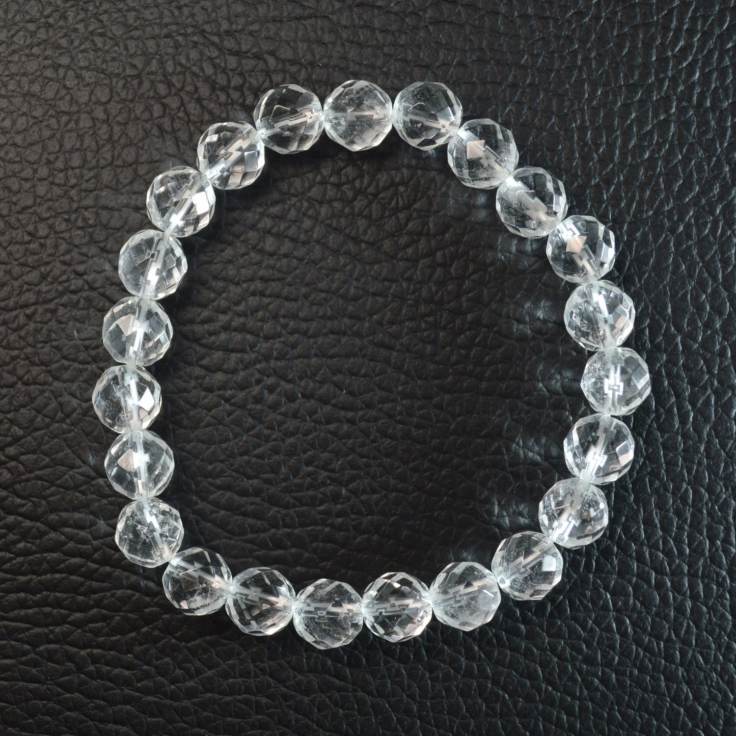 Bergkristall Armband (facettiert) - 8mm
