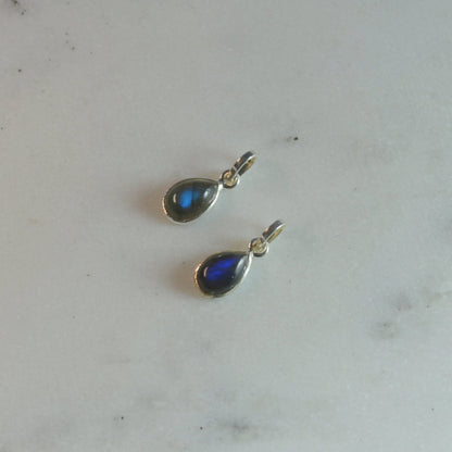 Labradorit Tropfen Anhänger