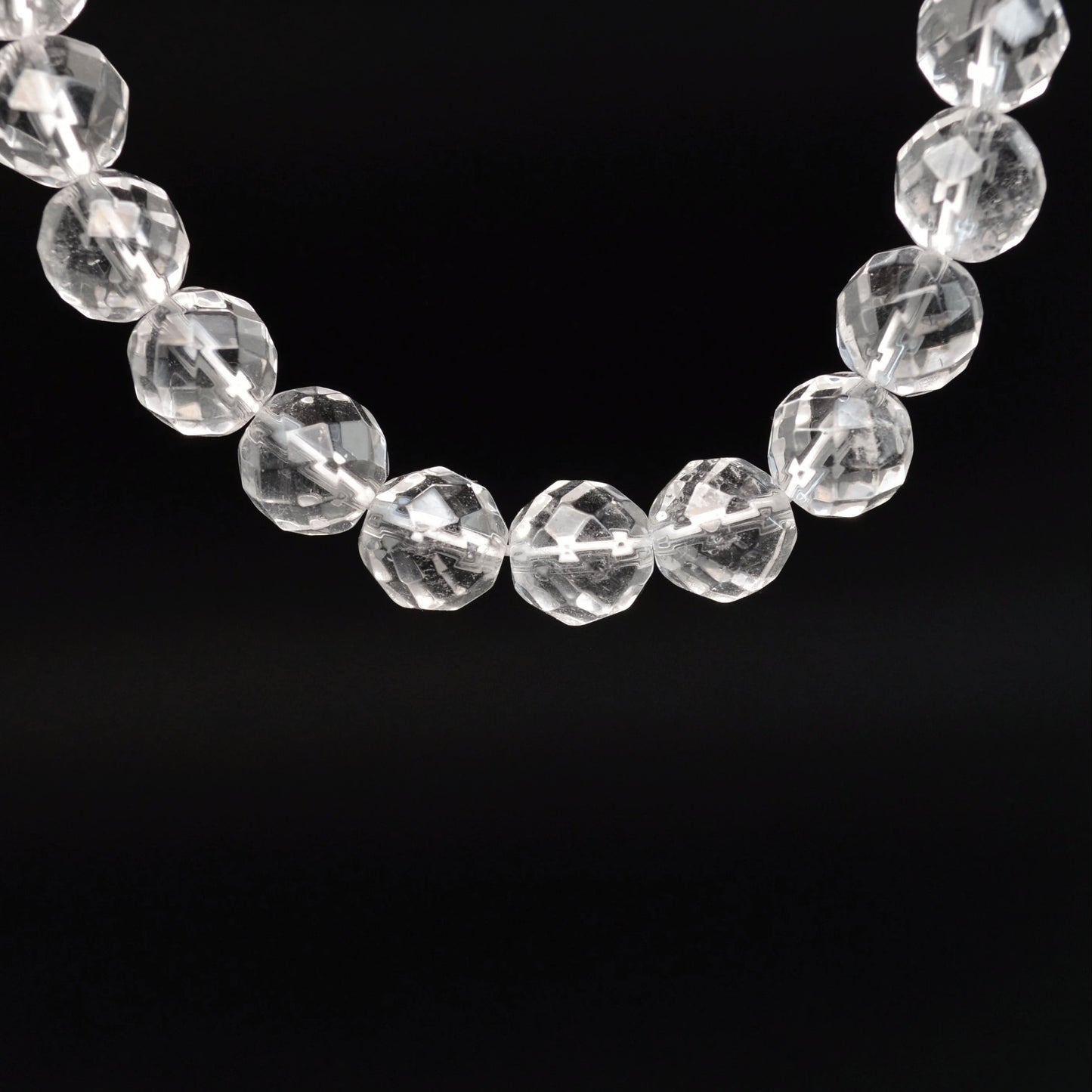 Bergkristall Armband (facettiert) - 8mm