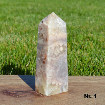 Kirschblüten-Pinkamethyst Turm, wähle deinen Favoriten
